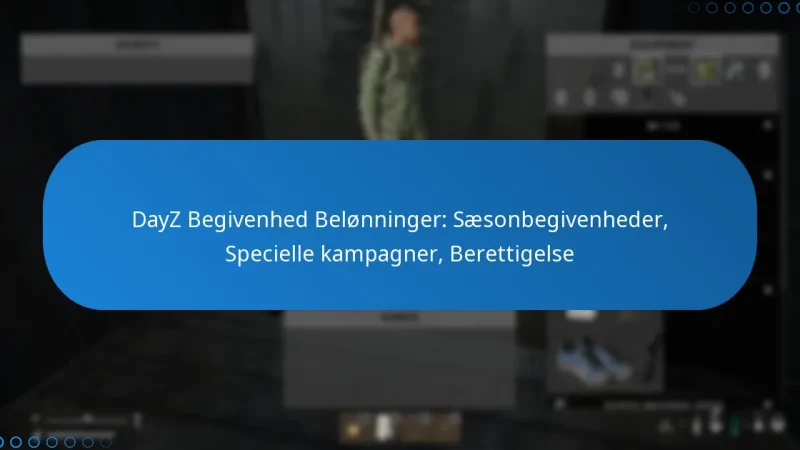 DayZ Begivenhed Belønninger: Sæsonbegivenheder, Specielle kampagner, Berettigelse