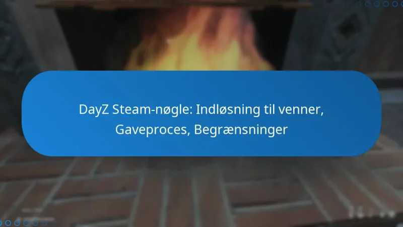 DayZ Steam-nøgle: Indløsning til venner, Gaveproces, Begrænsninger